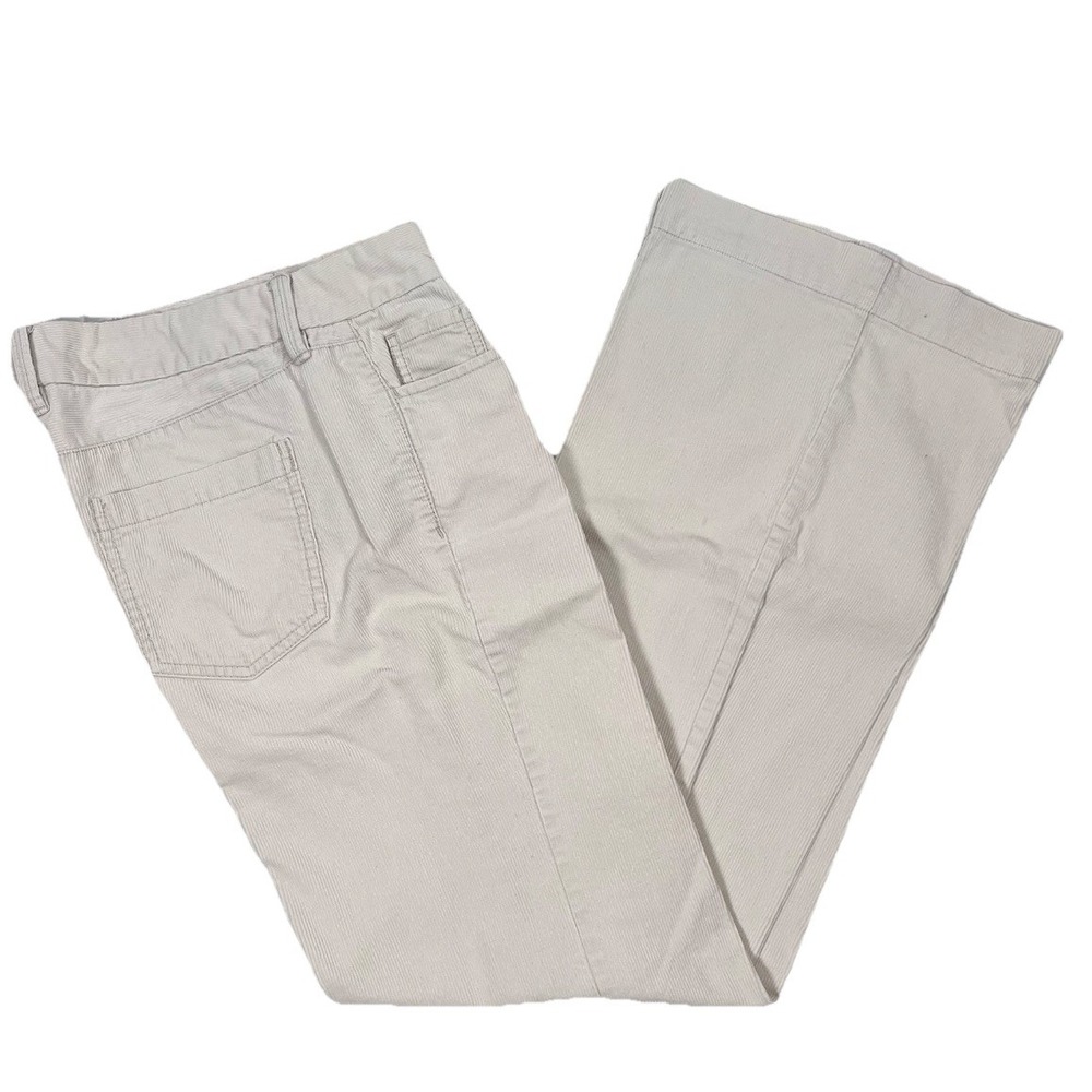 J. Crew Womens Size 2 City Fit W30 L32 Corduroy Trousers Cream‎ Lt Beige